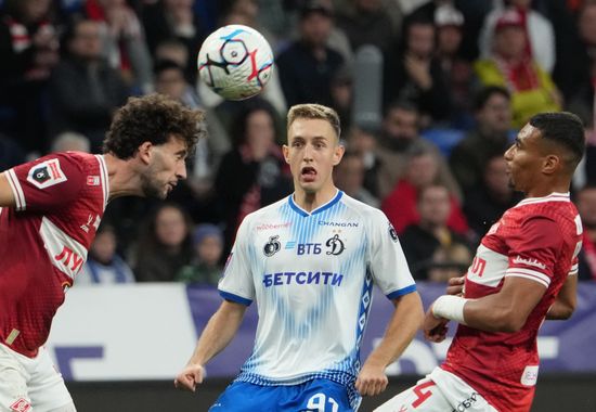 Russia Soccer Premier-League Dynamo - Spartak