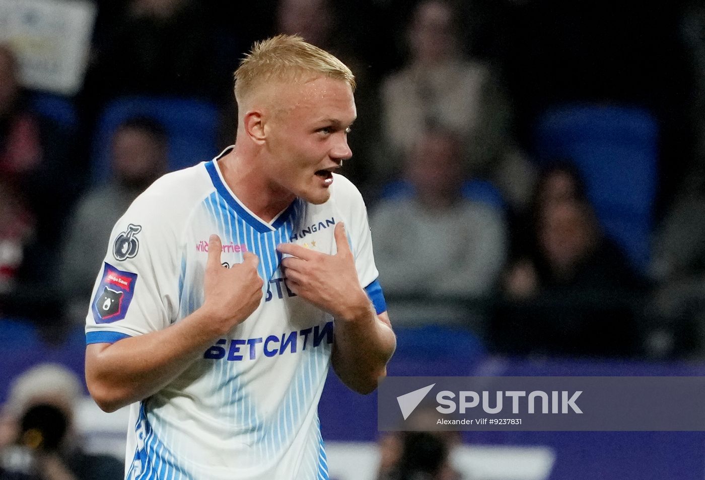 Russia Soccer Premier-League Dynamo - Spartak