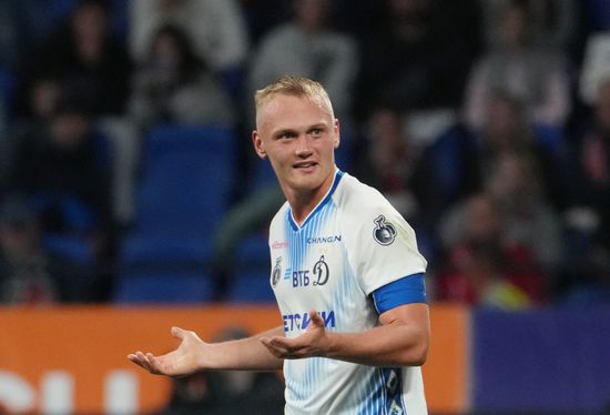 Russia Soccer Premier-League Dynamo - Spartak