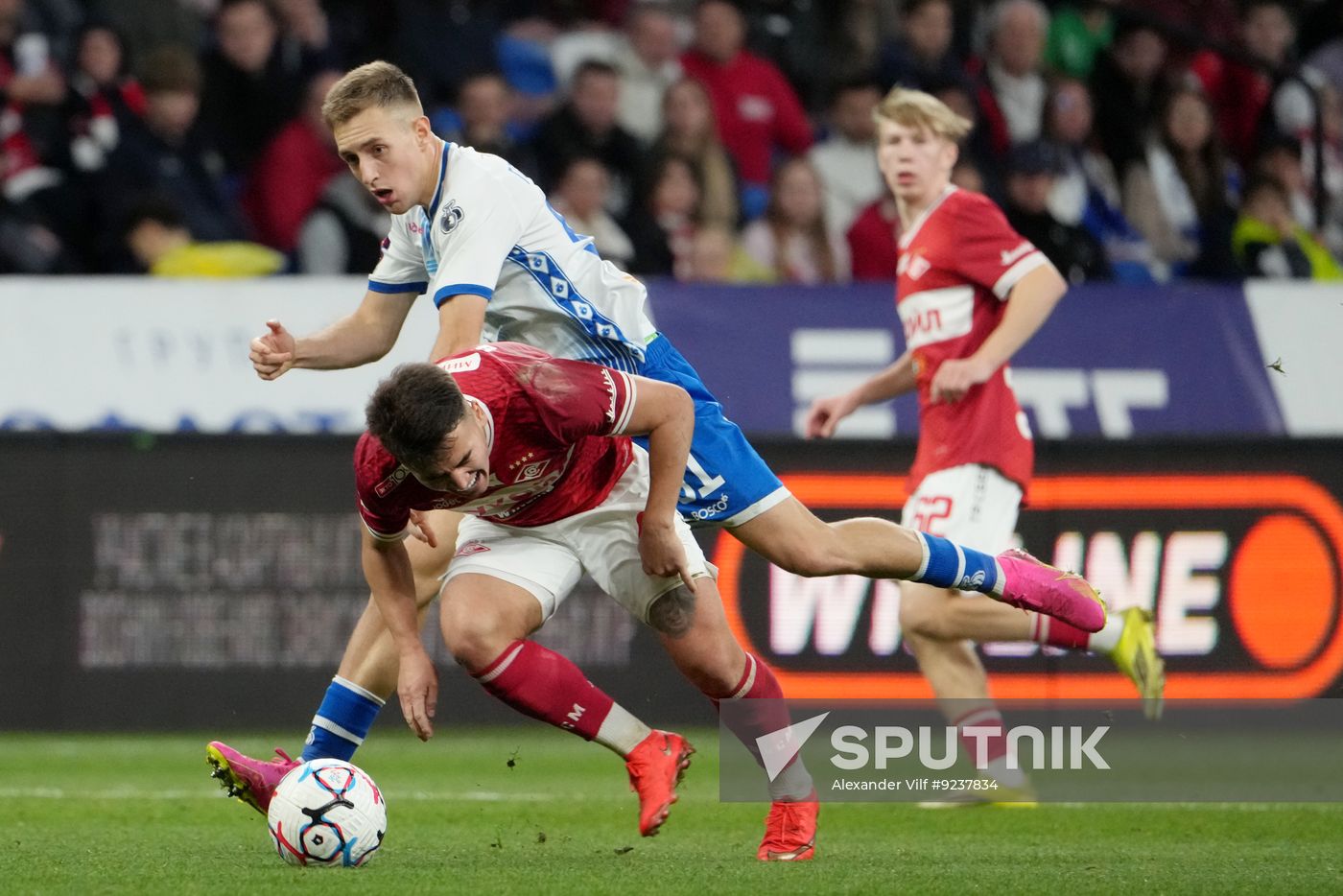 Russia Soccer Premier-League Dynamo - Spartak