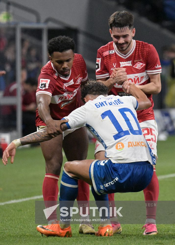Russia Soccer Premier-League Dynamo - Spartak