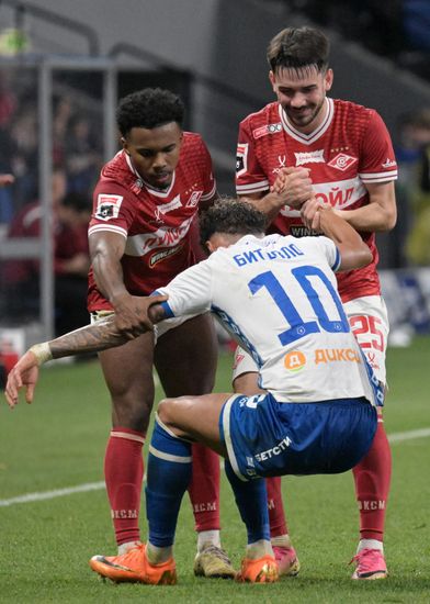 Russia Soccer Premier-League Dynamo - Spartak