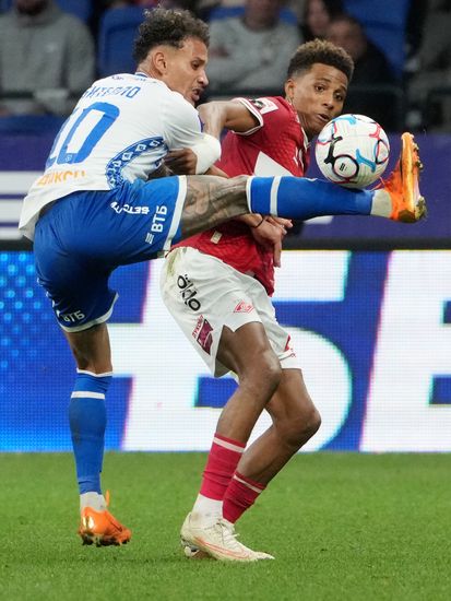 Russia Soccer Premier-League Dynamo - Spartak