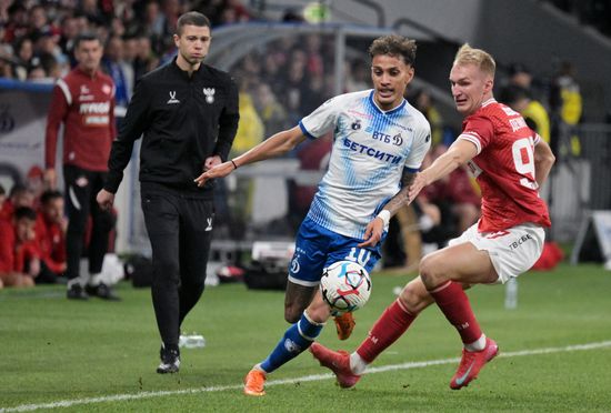 Russia Soccer Premier-League Dynamo - Spartak