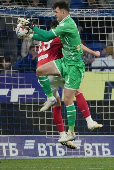 Russia Soccer Premier-League Dynamo - Spartak