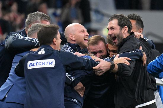 Russia Soccer Premier-League Dynamo - Spartak