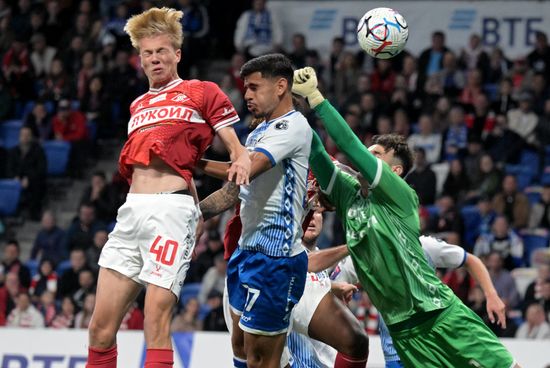 Russia Soccer Premier-League Dynamo - Spartak