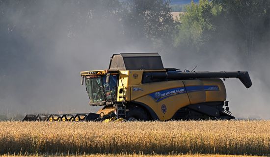 Russia Agriculture Wheat Harvesting