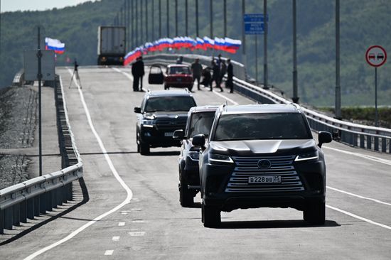 Russia North Korea Road Bridge