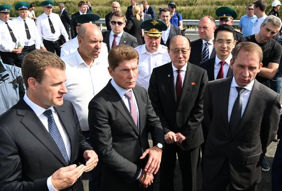 Russia North Korea Road Bridge