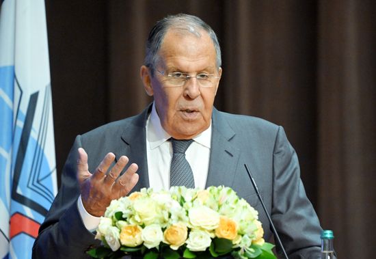 Russia Lavrov Education