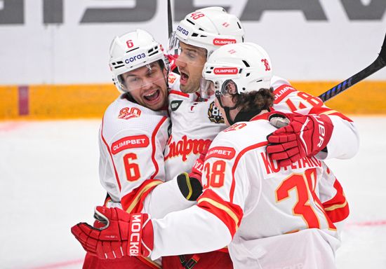 Russia Ice Hockey Kontinental League CSKA - Spartak