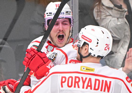 Russia Ice Hockey Kontinental League CSKA - Spartak