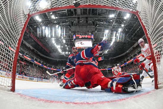Russia Ice Hockey Kontinental League CSKA - Spartak