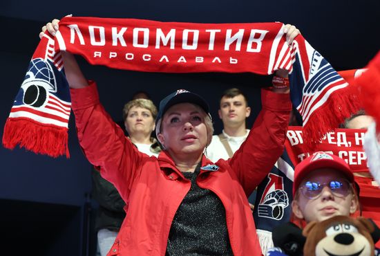 Russia Ice Hockey Kontinental League Lokomotiv - Dragons