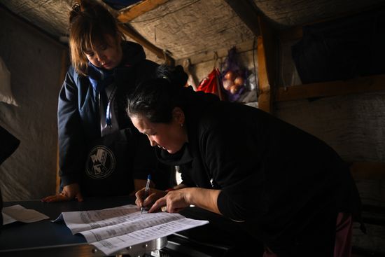 Russia Parliamentary Election Early Voting
