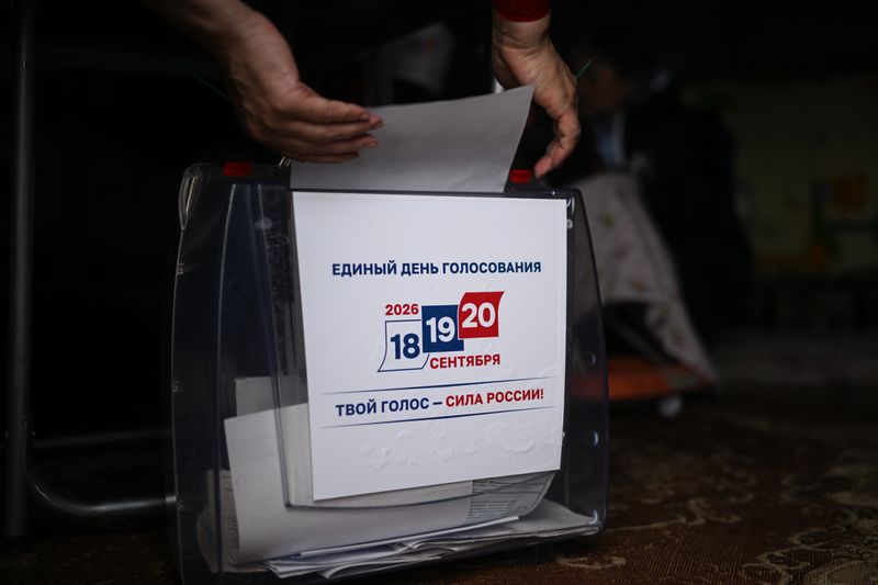 Russia Parliamentary Election Early Voting