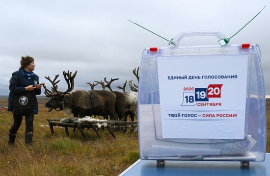 Russia Parliamentary Election Early Voting