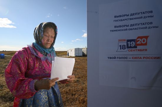 Russia Parliamentary Election Early Voting