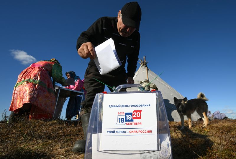 Russia Parliamentary Election Early Voting