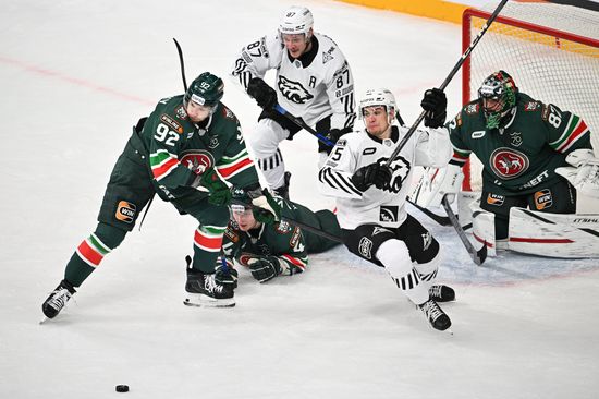 Russia Ice Hockey Kontinental League Ak Bars - Traktor