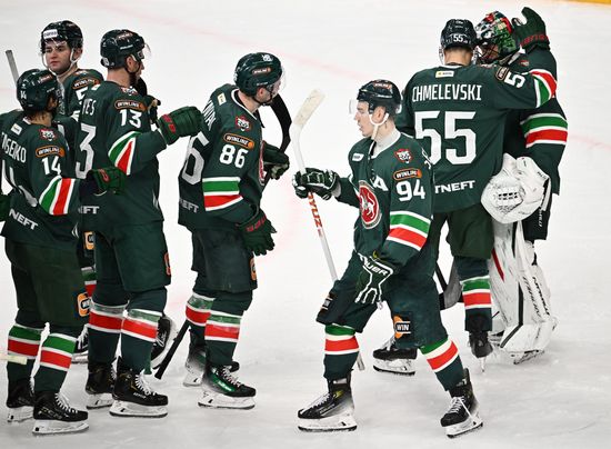 Russia Ice Hockey Kontinental League Ak Bars - Traktor