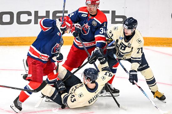 Russia Ice Hockey Kontinental League CSKA - Torpedo