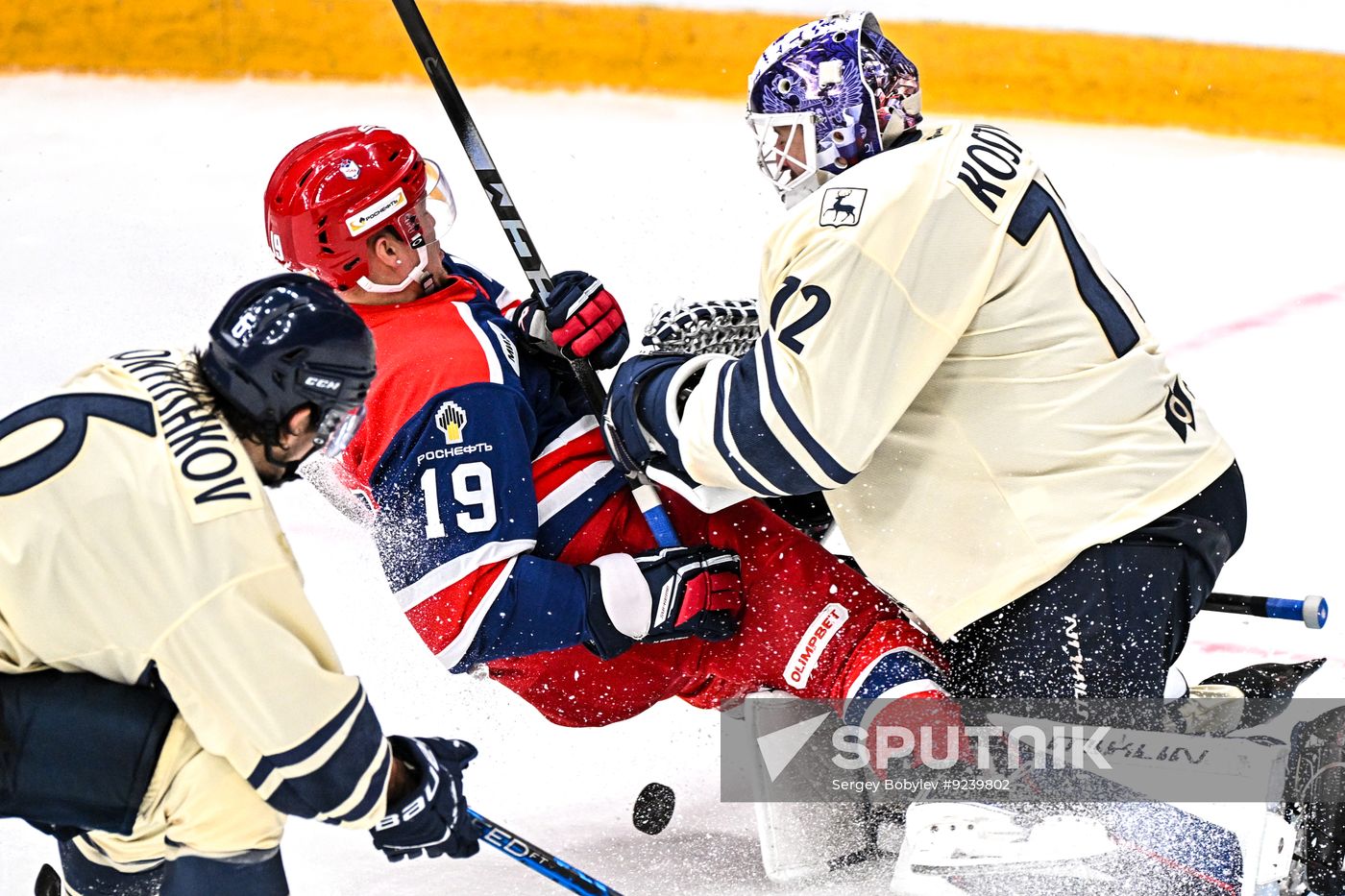 Russia Ice Hockey Kontinental League CSKA - Torpedo