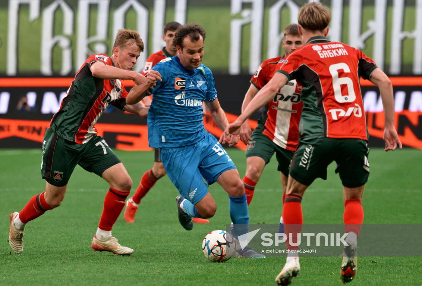 Russia Soccer Premier-League Zenit - Lokomotiv
