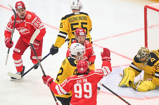 Russia Ice Hockey Kontinental League Spartak - Severstal