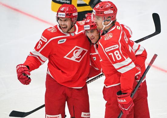 Russia Ice Hockey Kontinental League Spartak - Severstal