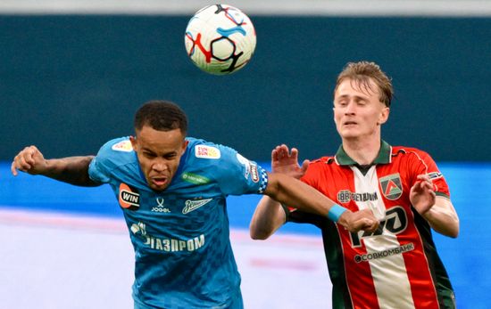 Russia Soccer Premier-League Zenit - Lokomotiv
