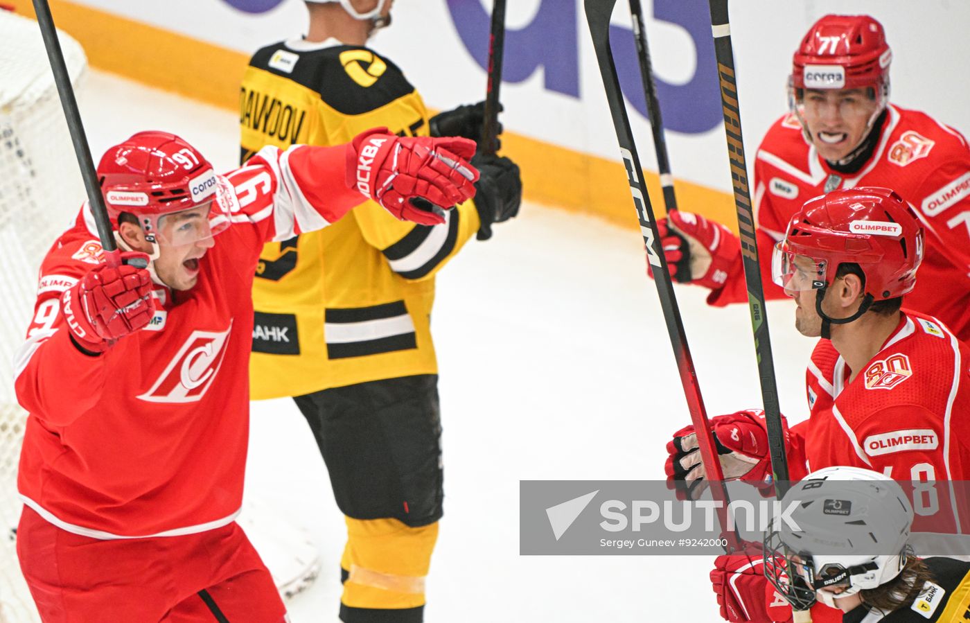 Russia Ice Hockey Kontinental League Spartak - Severstal