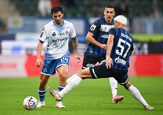 Russia Soccer Premier-League Dynamo - Orenburg