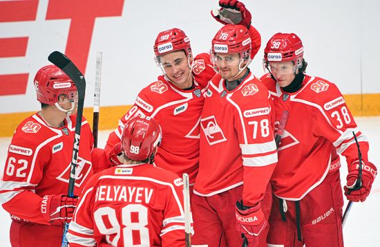 Russia Ice Hockey Kontinental League Spartak - Severstal