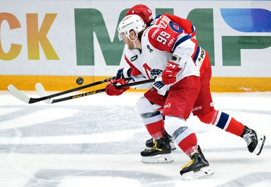 Russia Ice Hockey Kontinental League CSKA - Lokomotiv