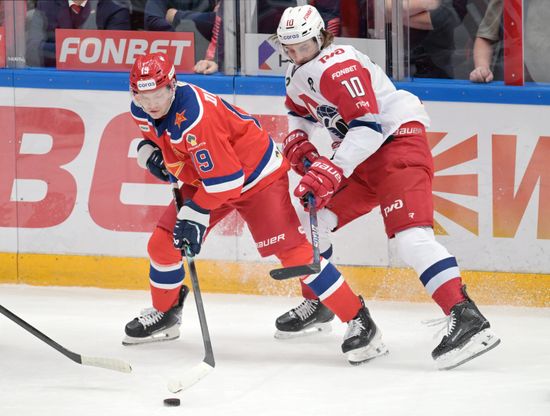 Russia Ice Hockey Kontinental League CSKA - Lokomotiv