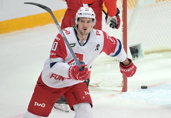 Russia Ice Hockey Kontinental League CSKA - Lokomotiv
