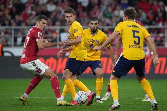 Russia Soccer Premier-League Spartak - Rostov