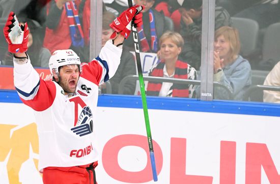 Russia Ice Hockey Kontinental League CSKA - Lokomotiv