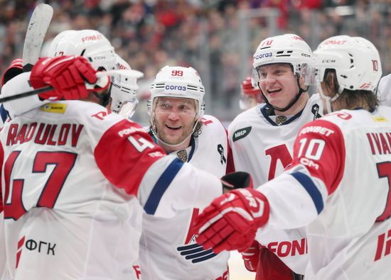 Russia Ice Hockey Kontinental League CSKA - Lokomotiv