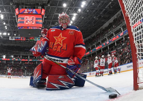 Russia Ice Hockey Kontinental League CSKA - Lokomotiv