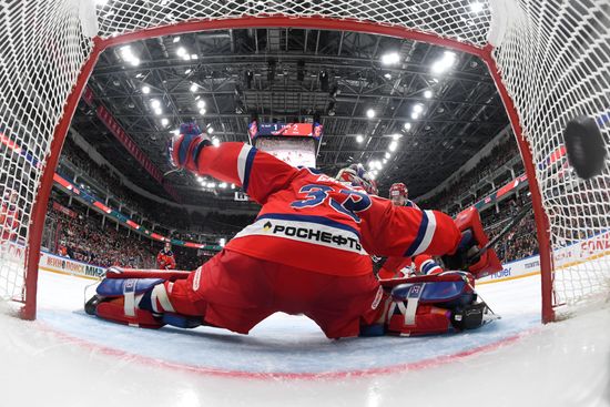 Russia Ice Hockey Kontinental League CSKA - Lokomotiv