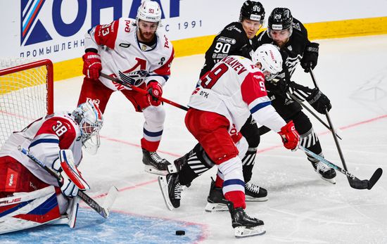 Russia Ice Hockey Kontinental League Traktor - Lokomotiv