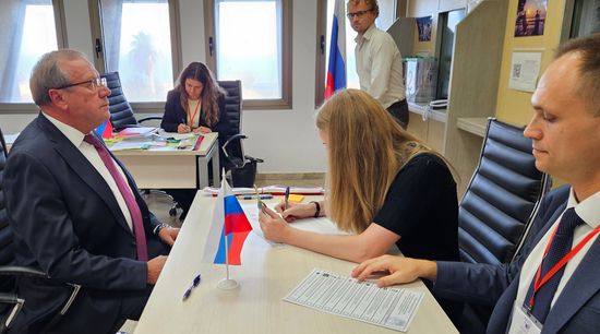 Israel Russia Parliamentary Election Early Voting