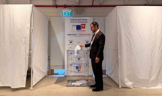 Israel Russia Parliamentary Election Early Voting