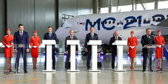 Russia Putin MS-21 Aircraft Agreement