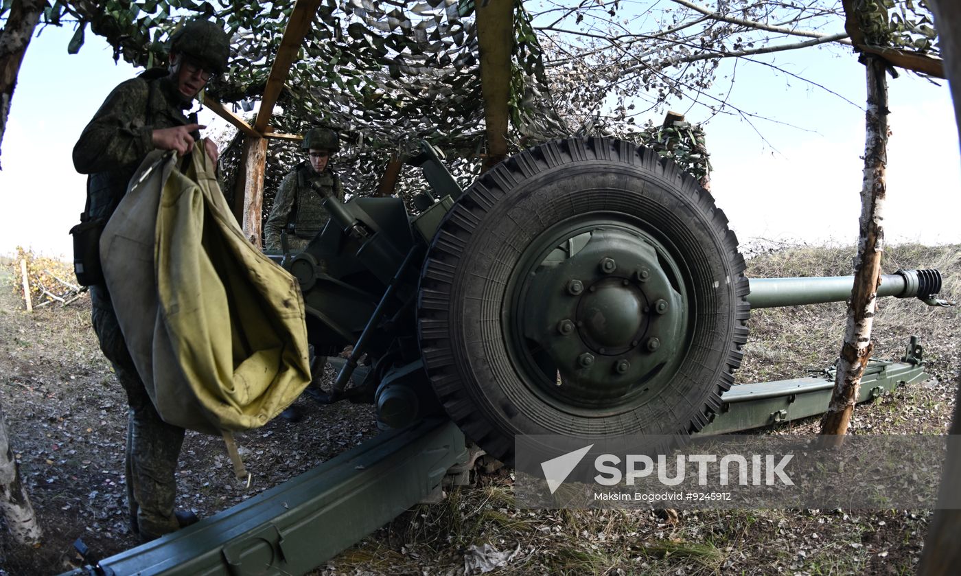 Russia Defence Artillery Training