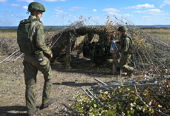 Russia Defence Artillery Training