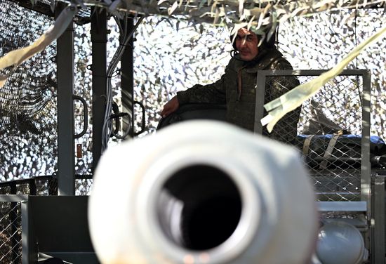 Russia Defence Artillery Training